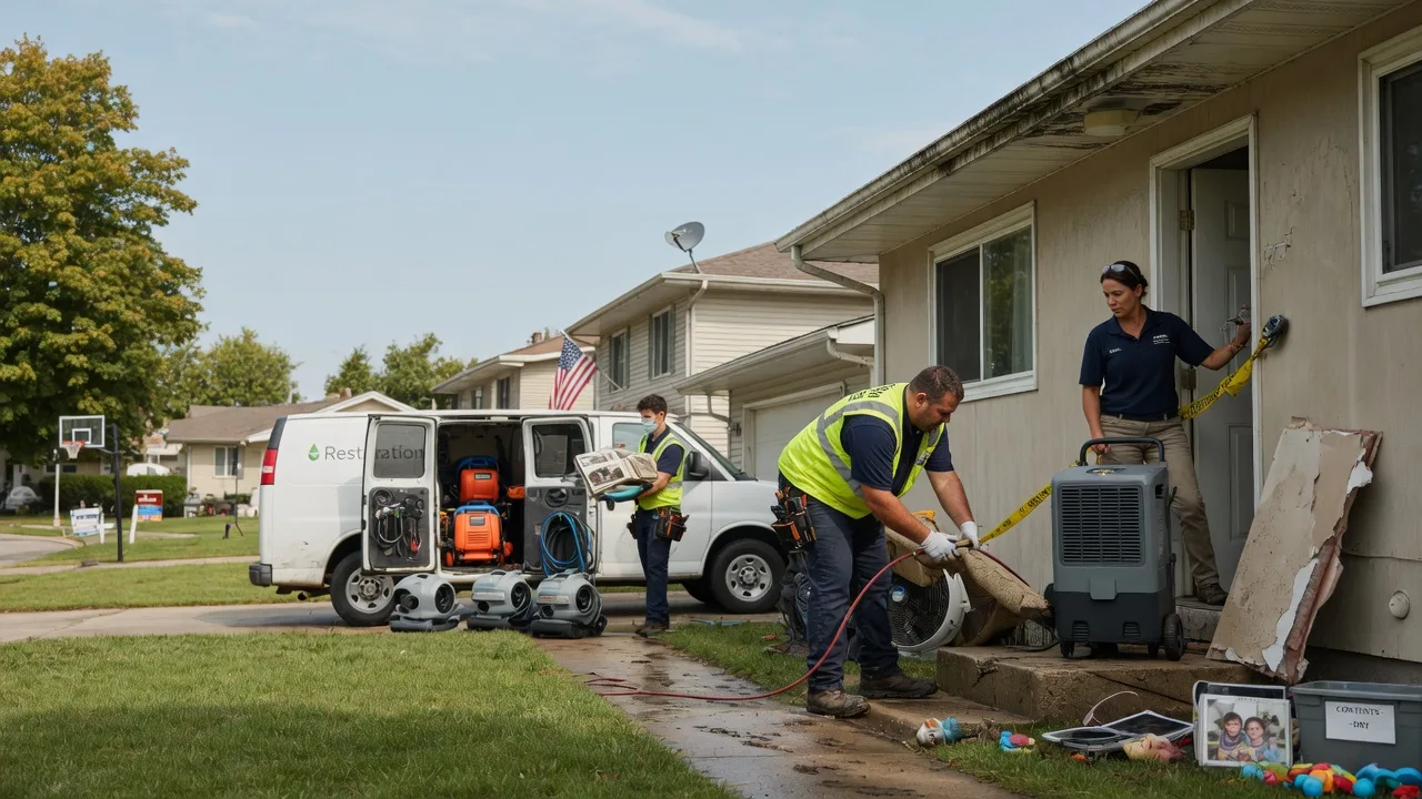 Water Damage Restoration in Zionville, NC near me